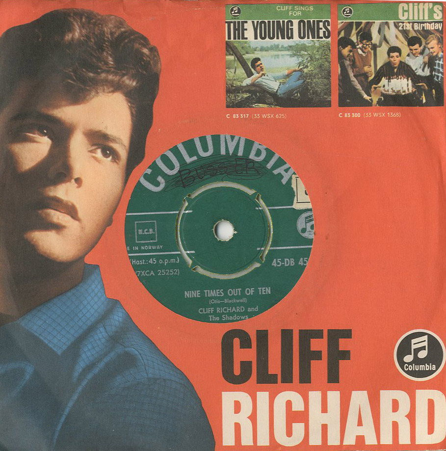 Albumcover Cliff Richard - Nine Times Out Of Ten / Thinking Of Our Love