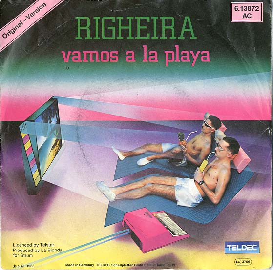 Albumcover Righeira - Vamos a la playa / Playa Dub