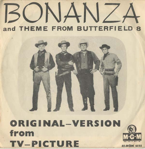 Albumcover David Rose - Bonanza / Theme From Butterfield  8