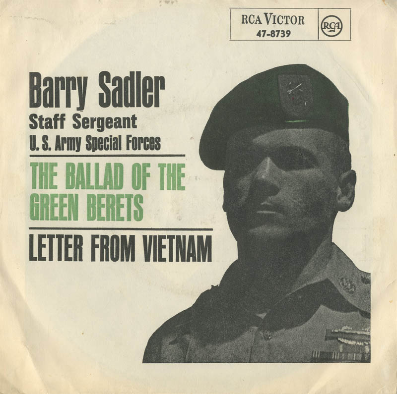 Albumcover SSgt Barry Sadler - The Ballad Of The Green Berets / Letter From Vietnam