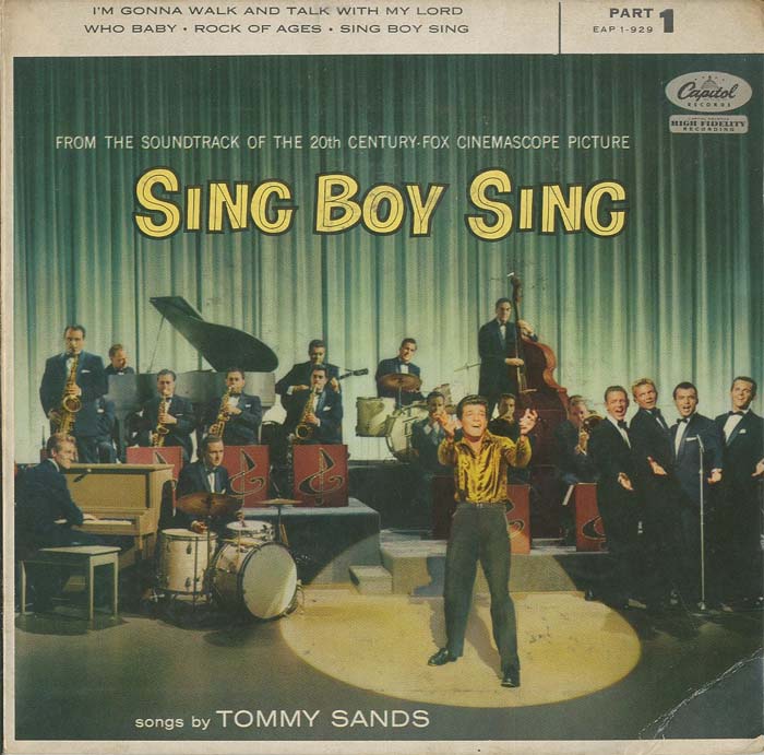 Albumcover Tommy Sands - Sing Boy Sing Part 1