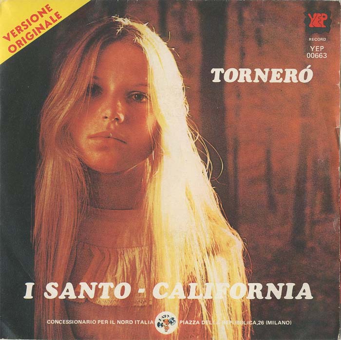 Albumcover I Santo California - Tornero / Se davero mi vuoi bene