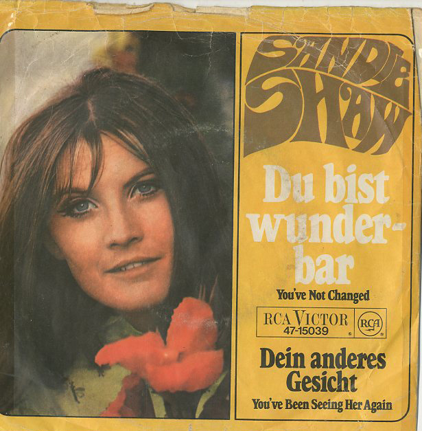 Albumcover Sandie Shaw - Du bist wunderbar (You´ve Not Changed) / Dein anderes Gesicht (You´ve Been Seeing Her Again)
