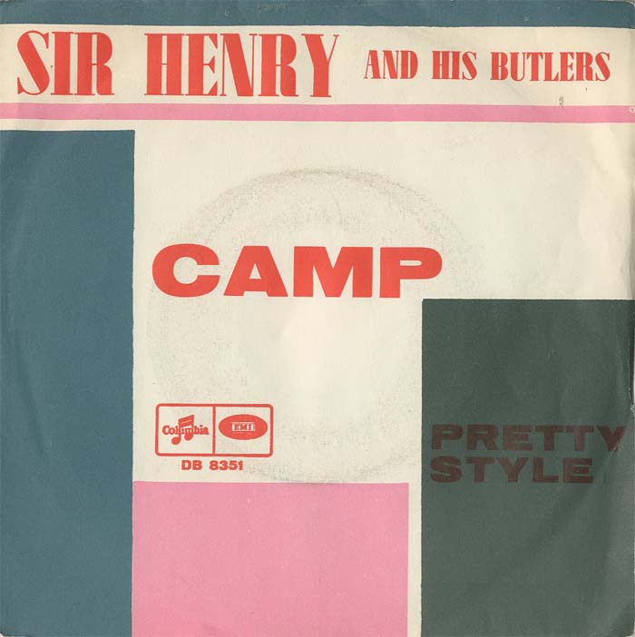 Albumcover Sir Henry and his Butlers - Camp (instr.) / Pretty Style