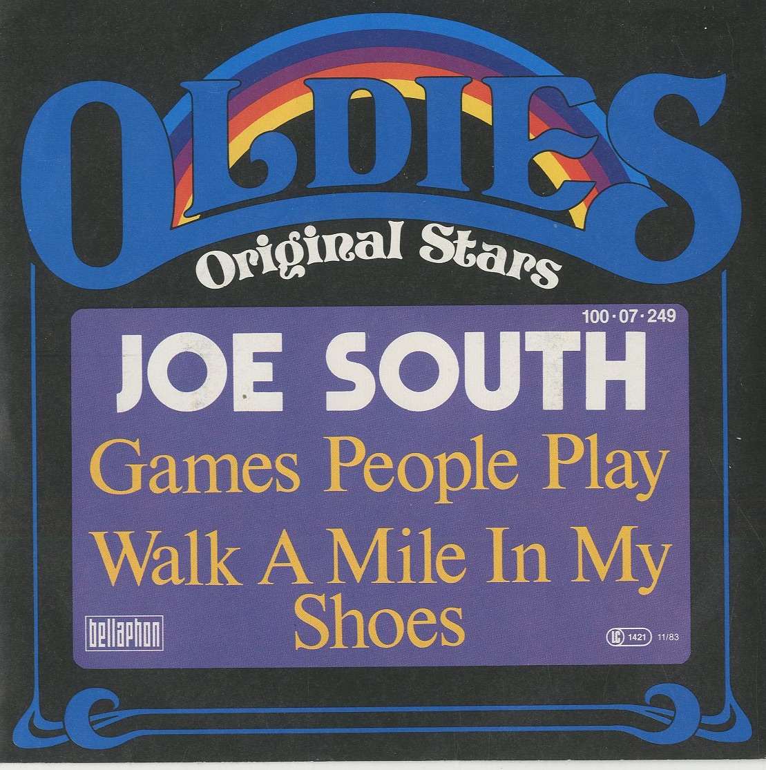 Albumcover Joe South - Games People Play / Walk A Mile In My Shoes (Reihe Oldies - Original Stars, Neuaufn.)