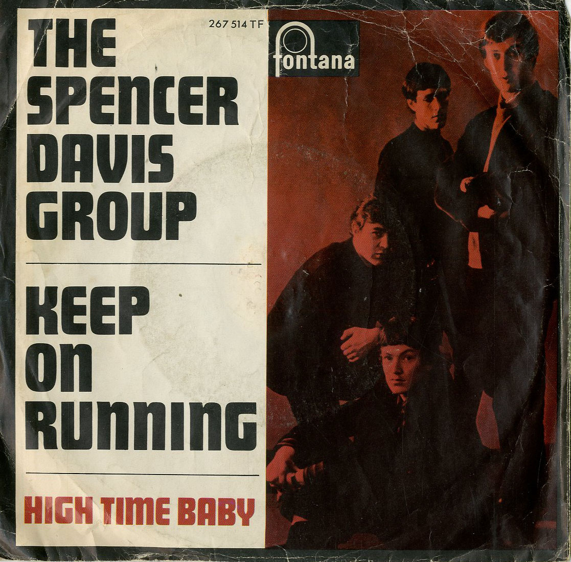 Albumcover Spencer Davis Group - Keep On Running / High Time Baby
