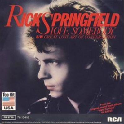 Albumcover Rick Springfield - Love Somebody / The Great Lost Art Of Conversation