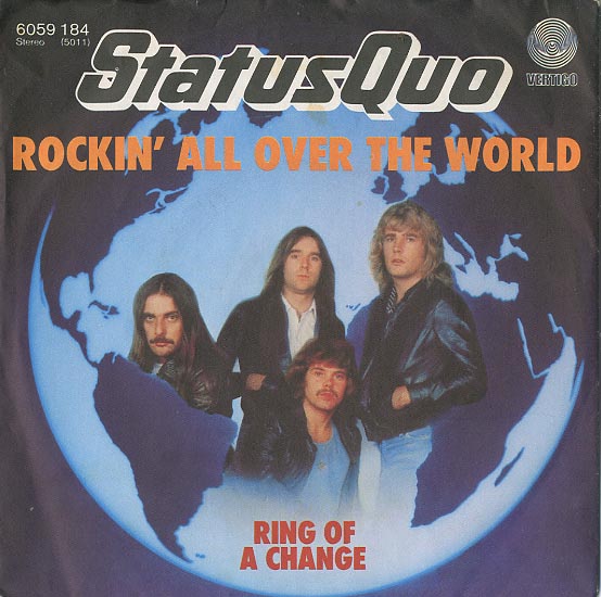 Albumcover Status Quo - Rockin All Over The World / Ring Of A Change