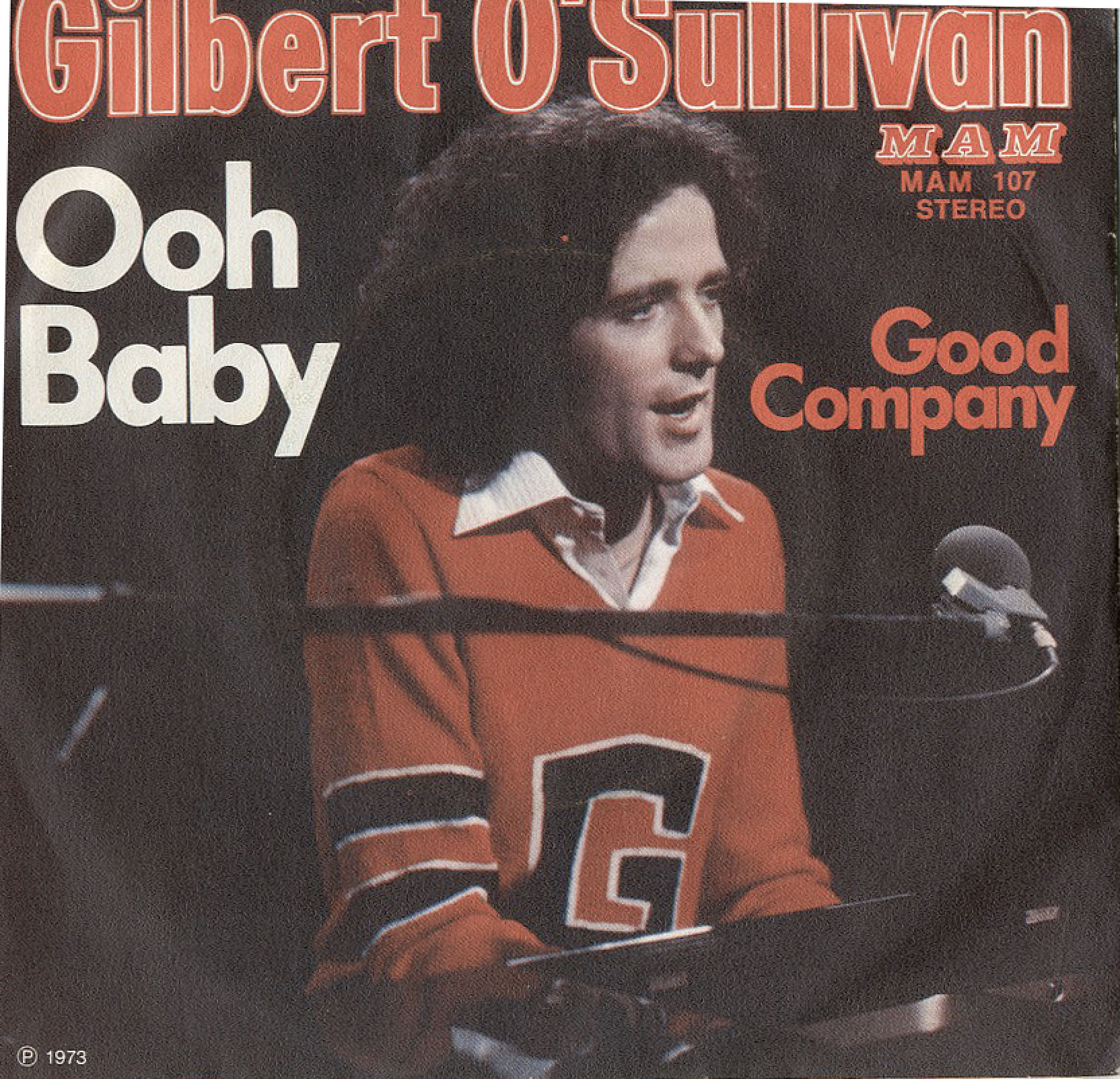 Albumcover Gilbert O´Sullivan - Ooh Baby / Good Company