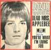 Cover: David Garrick - Dear Mrs. Applebee / You´re What I´m Living For