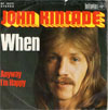 Cover: Kincade, John - When / Anyway Im Happy