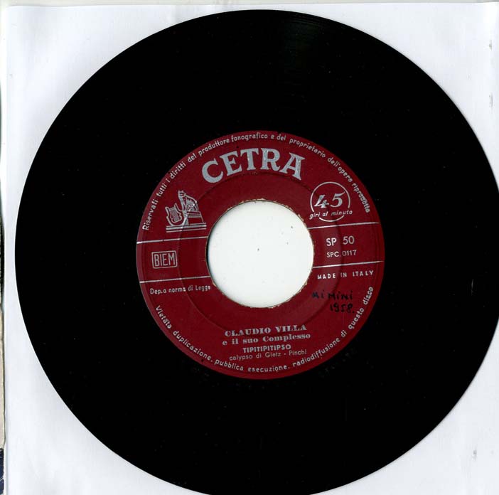 Albumcover Claudio Villa - Tipitipitipso / Piccolissima Serenata