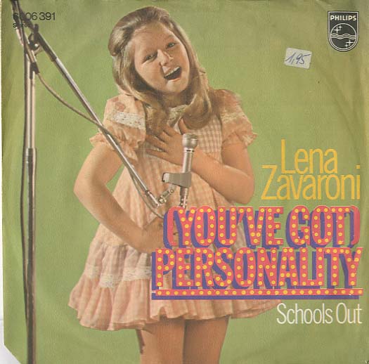 Albumcover Lena Zavaroni - (You´ve got) Personality / Schools Out