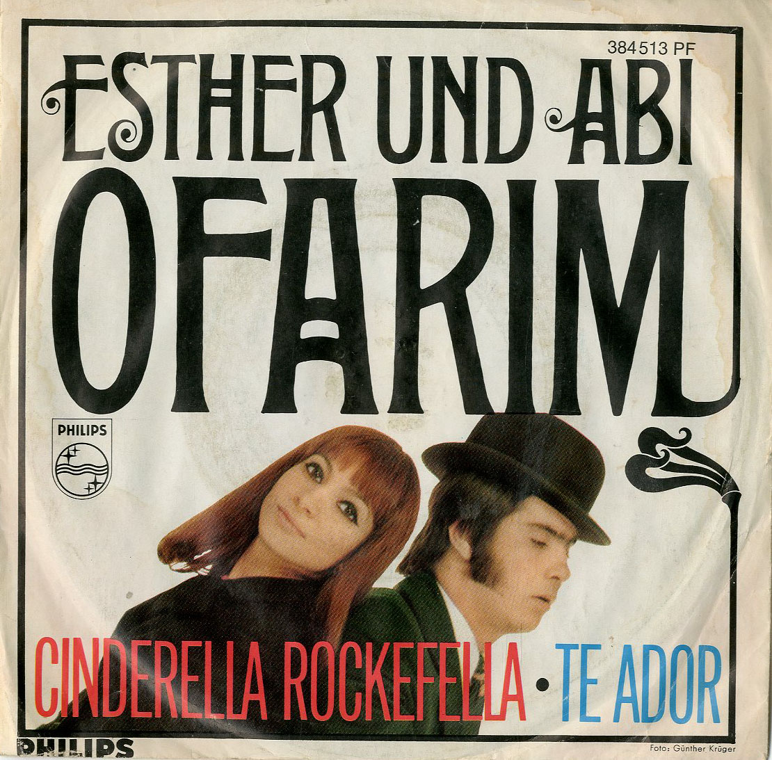 Albumcover Abi und Esther Ofarim - Cindarella Rockefella  /Te Ador