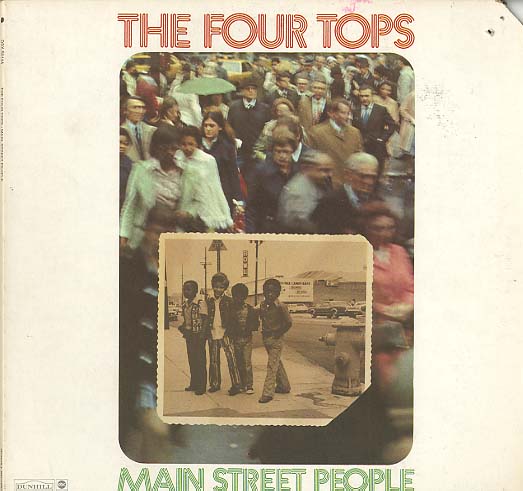 Albumcover The Four Tops - Main Street People