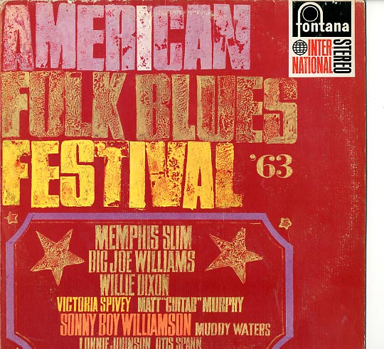 Albumcover American Folk Blues Festival - American Folk Blues Festival 1963 (diff. Cover)