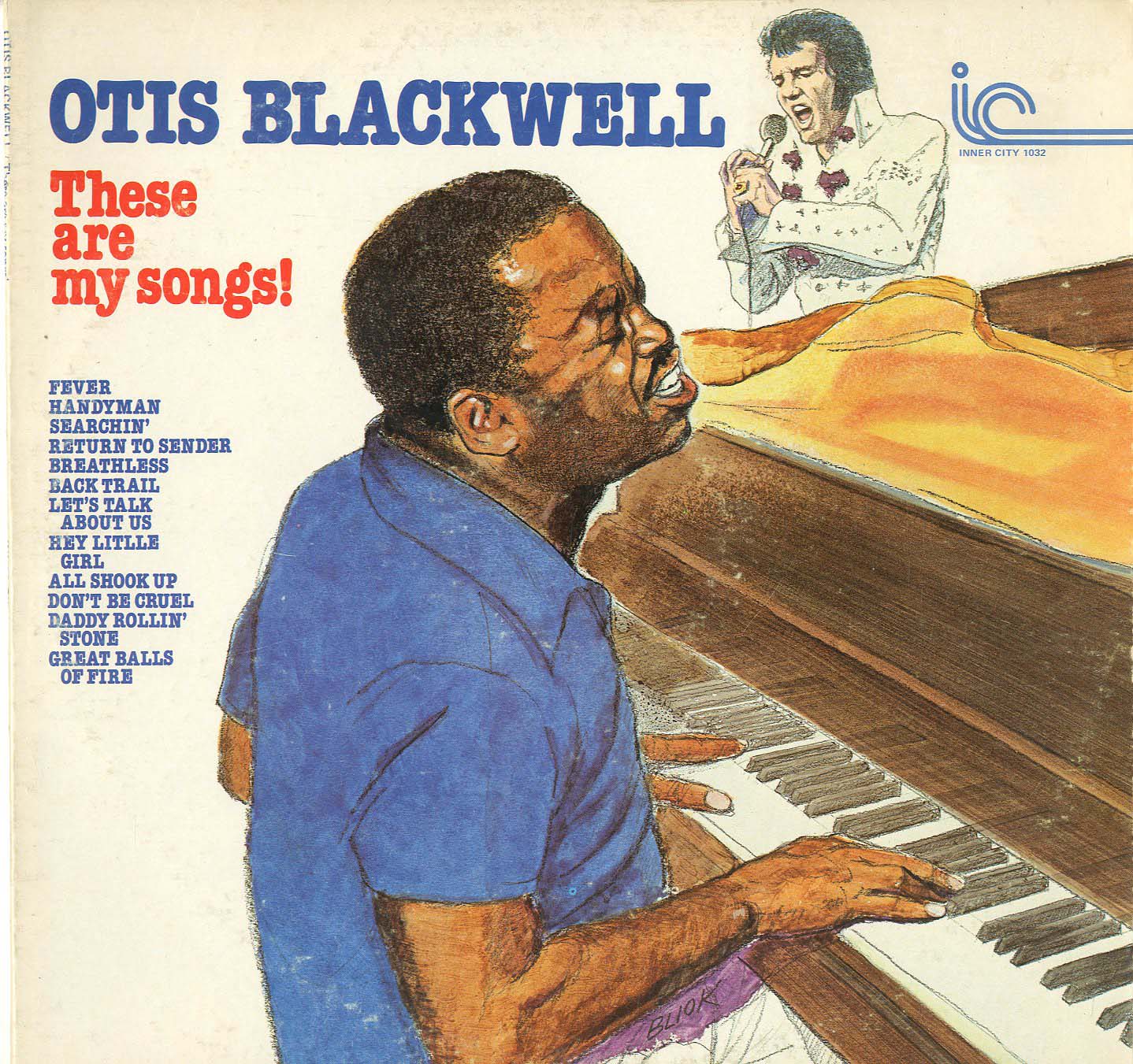 Albumcover Otis Blackwell - These Are My Songs