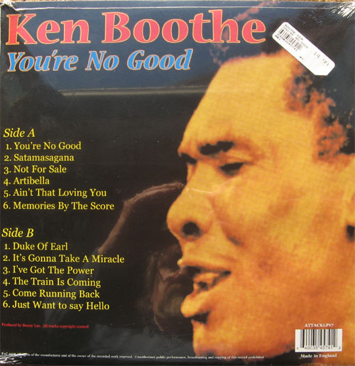 Albumcover Ken Boothe - You´re No Good