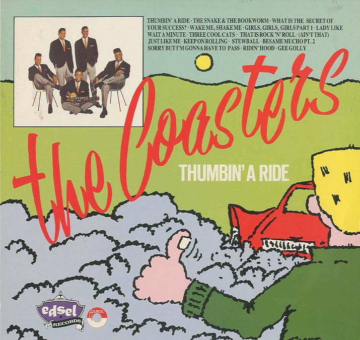Albumcover The Coasters - Thumbin´A Ride (Compilation)