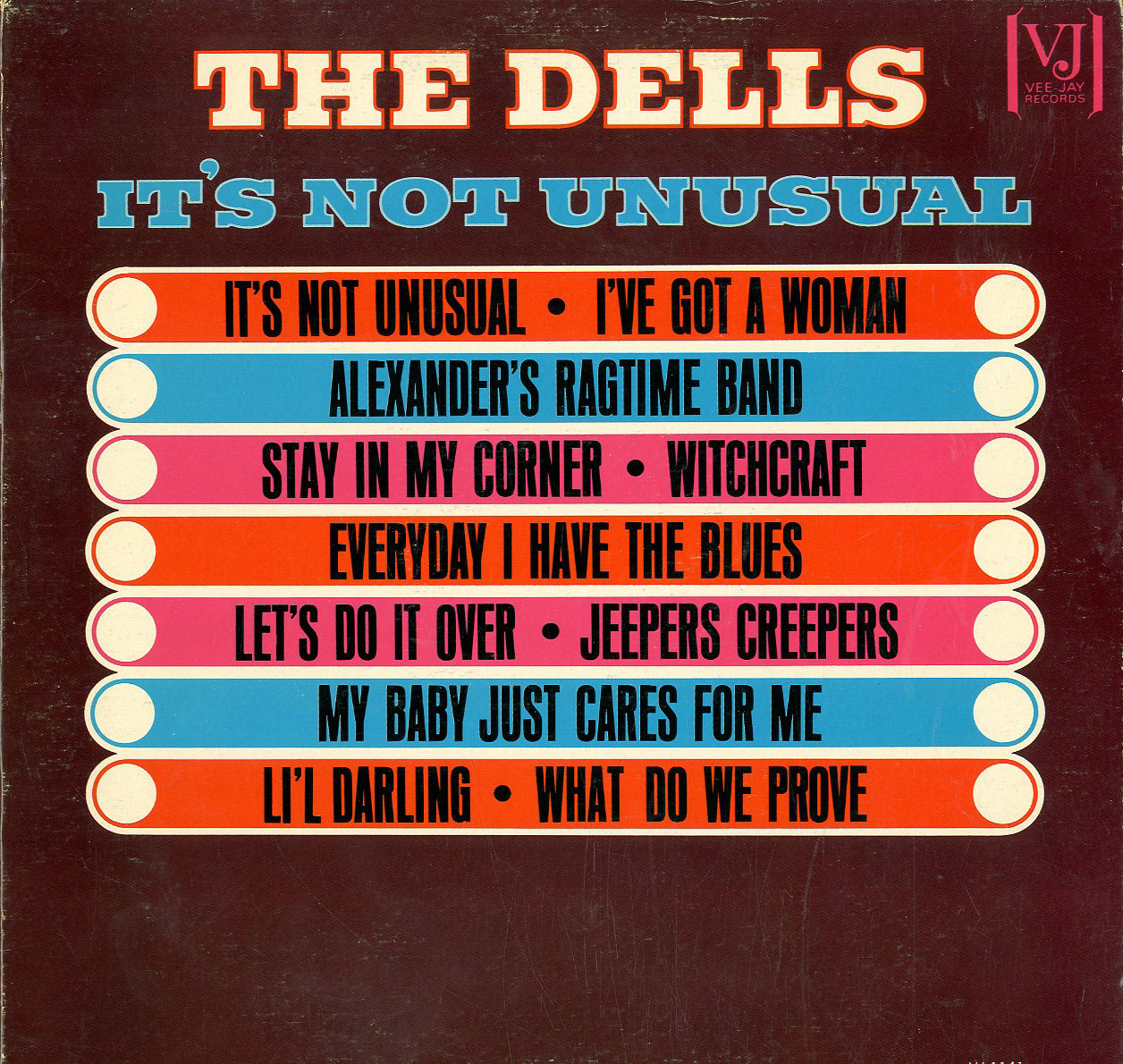 Albumcover The Dells - It´s Not Unusual