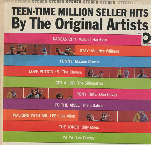 Albumcover Various R&B-Artists - Teen-Time Million Seller Hits By The Original Artists 