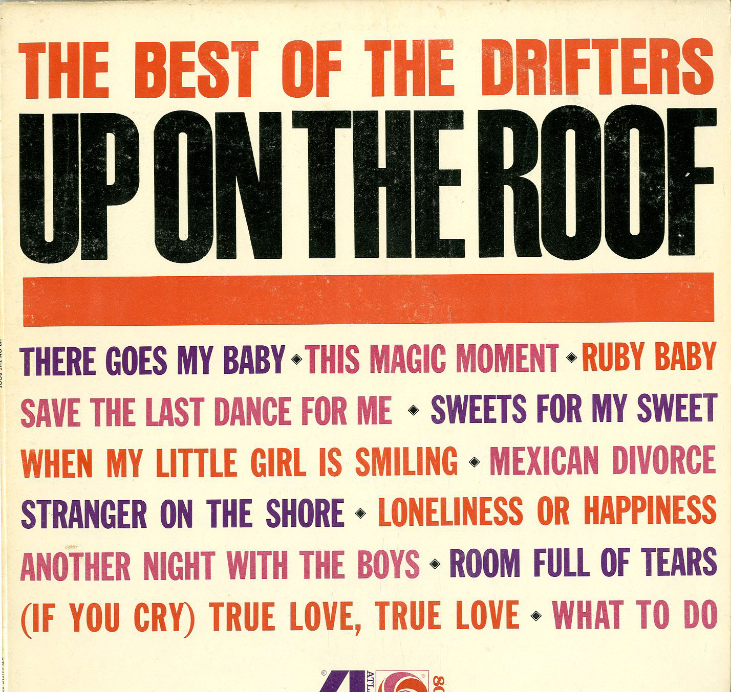 Albumcover The Drifters - Up On the Roof (Compil.)