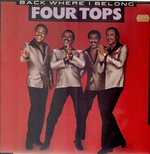 Albumcover The Four Tops - Back Where I Belong