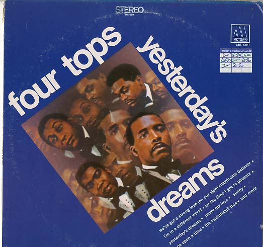 Albumcover The Four Tops - Yesterday´s Dreams