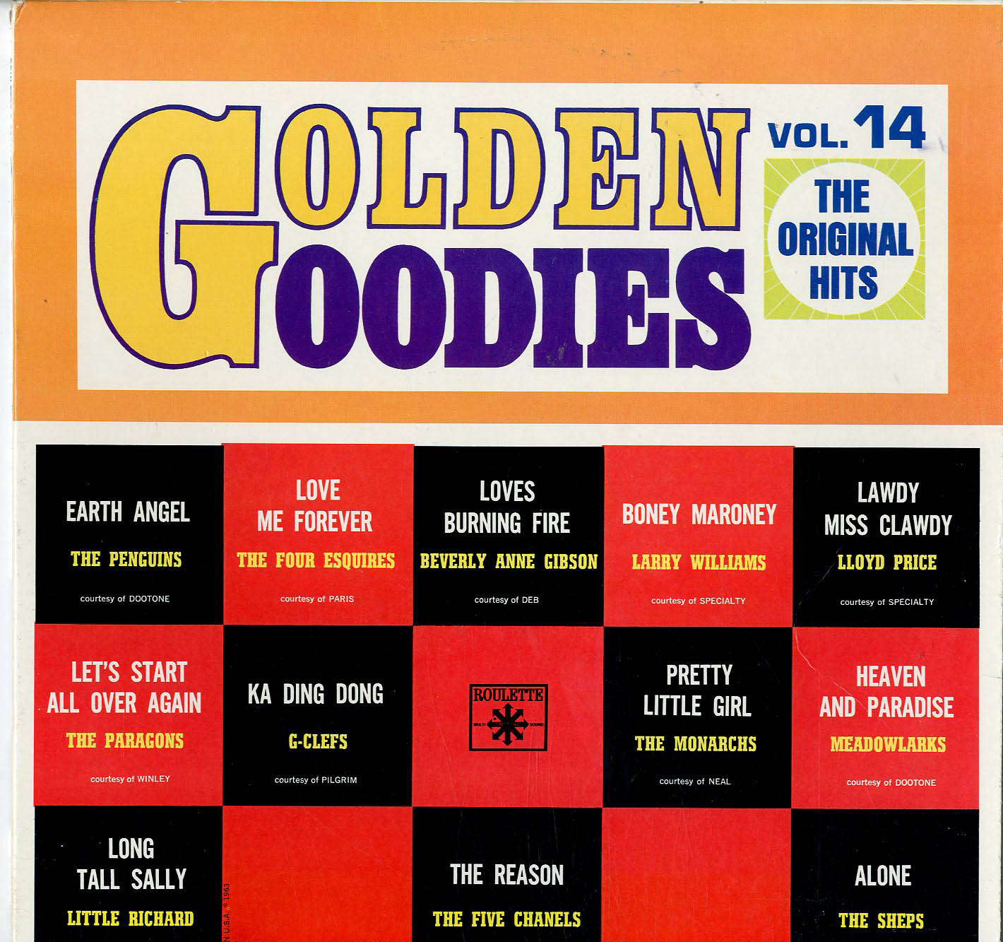 Albumcover Golden Goodies (Roulette Sampler) - Golden Goodies Vol. 14