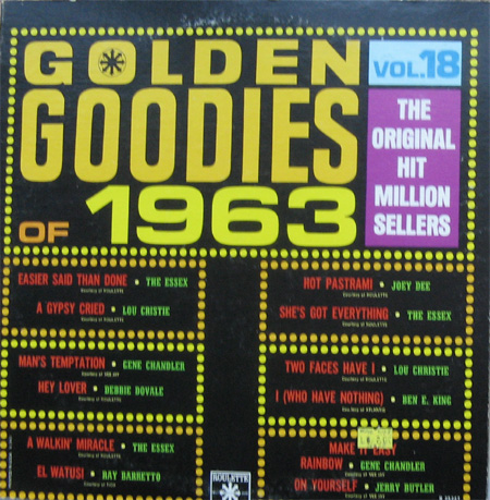 Albumcover Golden Goodies (Roulette Sampler) - Golden Goodies Vol. 18 - Golden Goodies of 1963