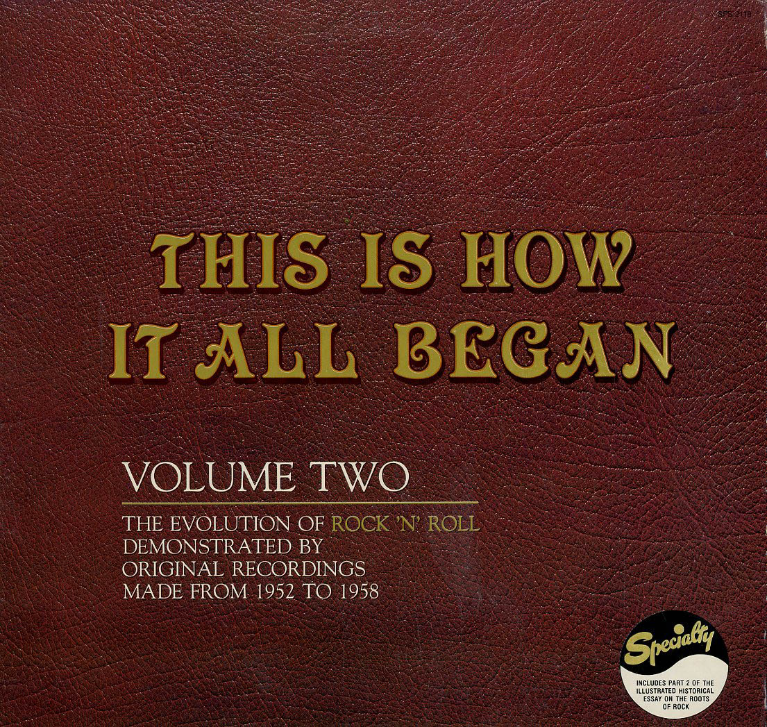 Albumcover Speciality Sampler - This Is How It All Began Vol. 2