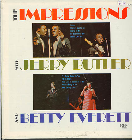 Albumcover Betty Everett - The Impressions with Jerry Butler / Betty Everett