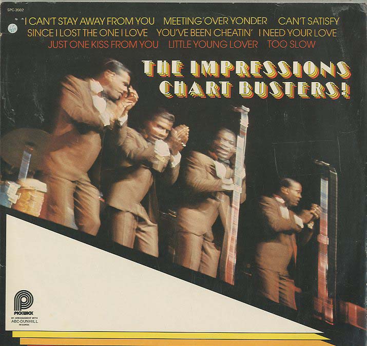 Albumcover The Impressions - Chart Busters