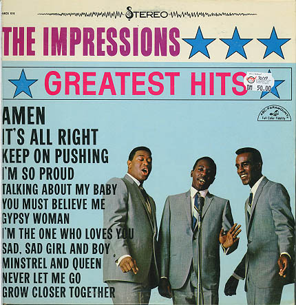 Albumcover The Impressions - The Impressions Greatest Hits