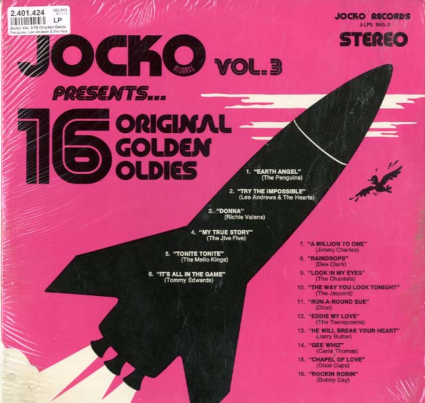 Albumcover Jocko Sampler - Jocko Records Presents 16 Original Golden Oldies Vol. 3