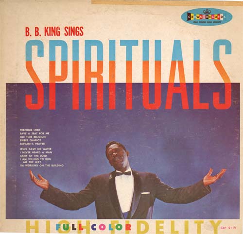 Albumcover B. B. king - B.B. King Sings Spirituals
