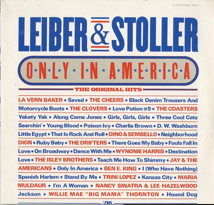 Albumcover Atlantic Sampler - Leiber & Stoller Only In America DLP)