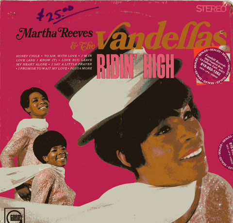 Albumcover Martha (Reeves) & The Vandellas - Ridin High