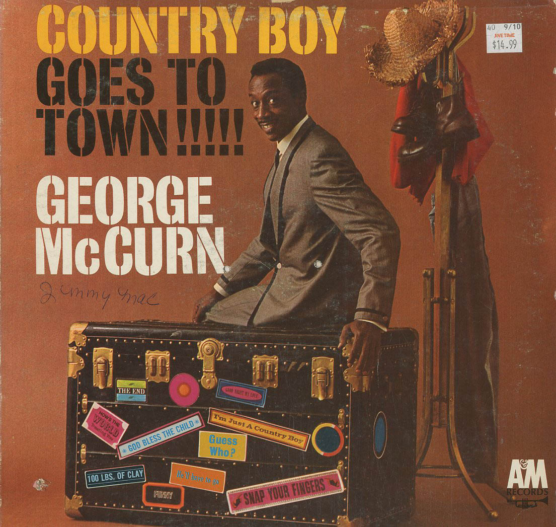Albumcover George McCurn - Country Boy Goes To Town