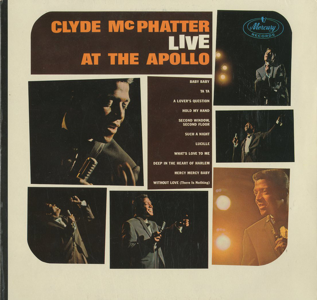 Albumcover Clyde McPhatter - Live At The Apollo
