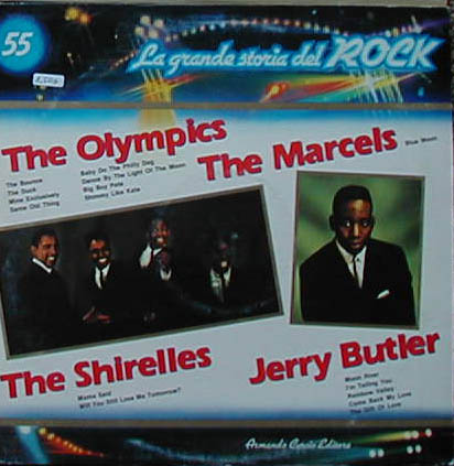 Albumcover The Olympics - The Olympics, The Marcels, The Shirelles, Jerry Butler