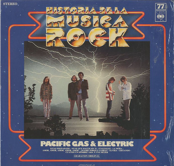 Albumcover Pacific Gas & Electric - Historia De La Musica Rock 
