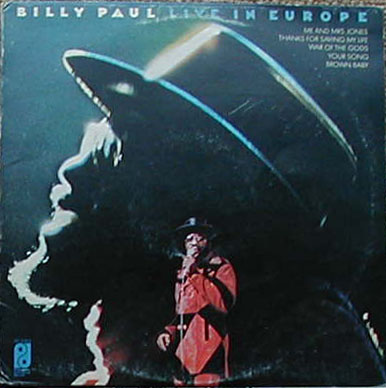 Albumcover Billy Paul - Live in Europe