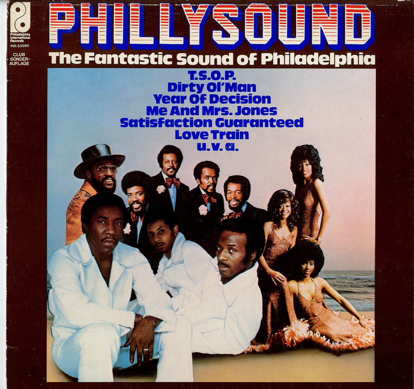 Albumcover Philadelphia Internat. Sampler - Phillysound - The Fantastic Sound Of Philadelphia