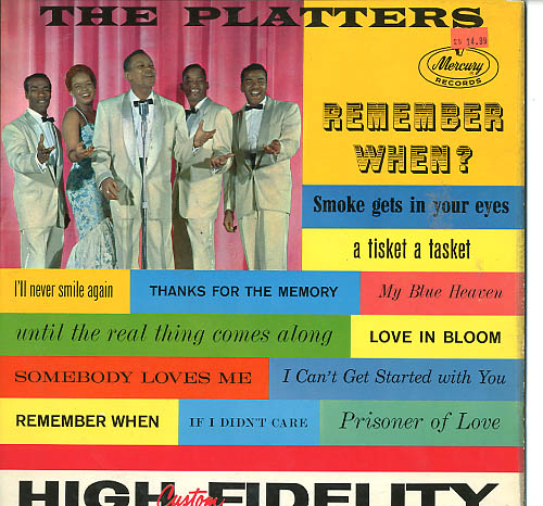 Albumcover The Platters - Remember When