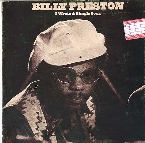 Albumcover Billy Preston - I Wrote A Simple Song