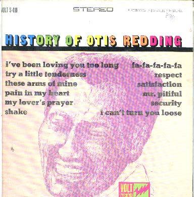 Albumcover Otis Redding - History Of Otis Redding