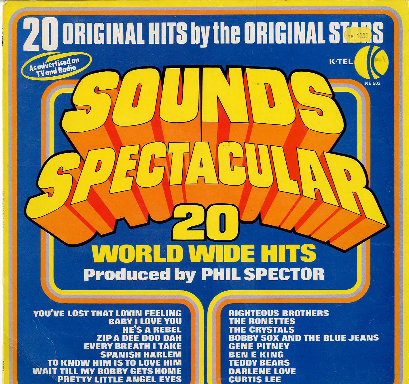 Albumcover Phil Spector Sampler - Sounds Spectactular - 20 World Hits Produced by Phil Spector 