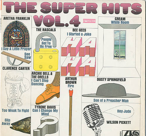 Albumcover Atlantic  Super Hits Sampler - The Super Hits Vol. 4 (Diff. Titles)