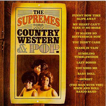 Albumcover Diana Ross & The Supremes - Sing Country Western & Pop